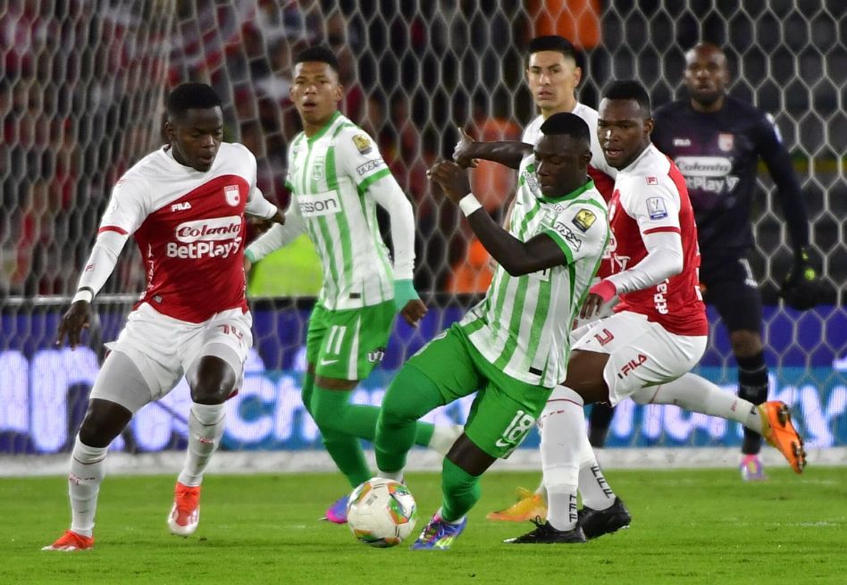 Nacional venció a Santa Fe en El Campín y apretó el Grupo B en Liga BetPlay