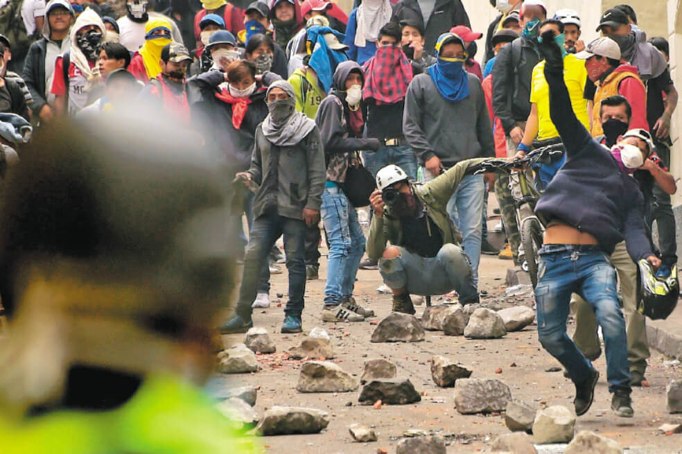 Así va el pulso entre los indígenas y Lenín Moreno en Ecuador