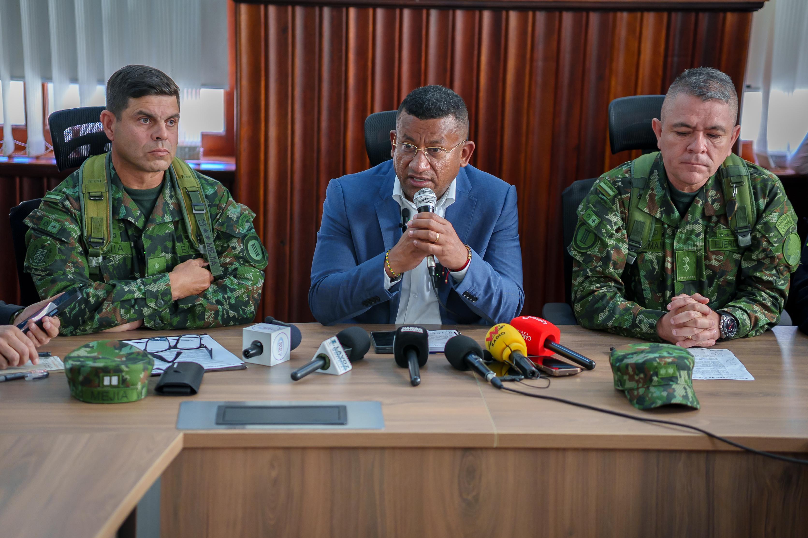 “En Nariño no ha habido cese al fuego”: gobernador Luis Alfonso Escobar