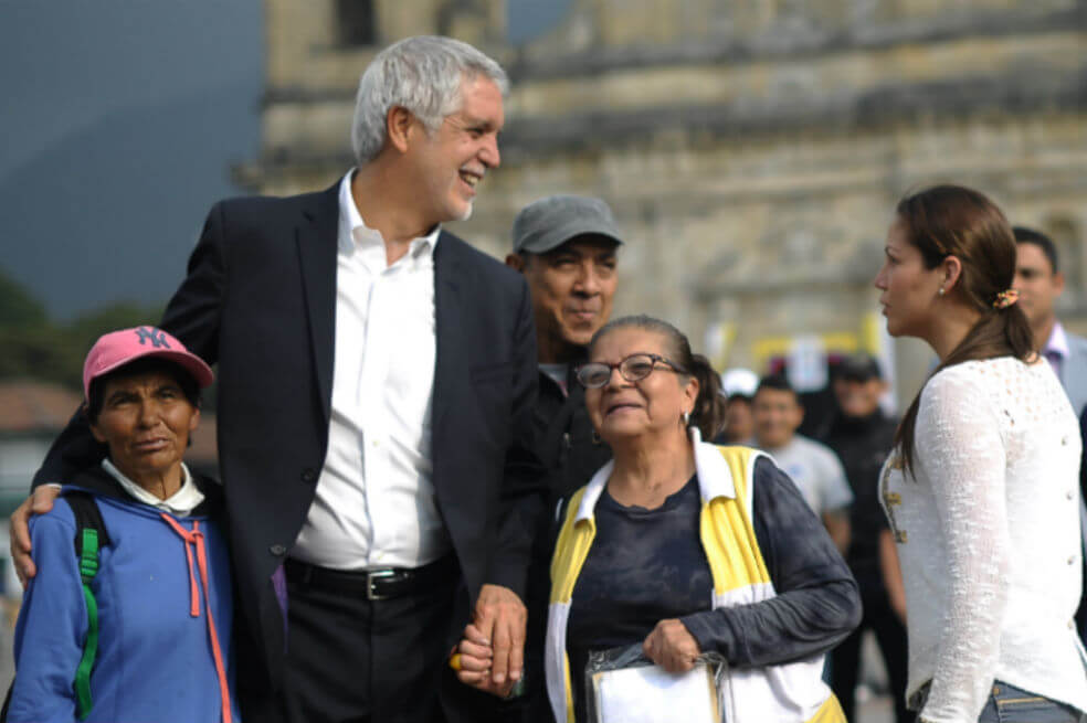 Imagen favorable de Peñalosa repunta y sube cuatro puntos