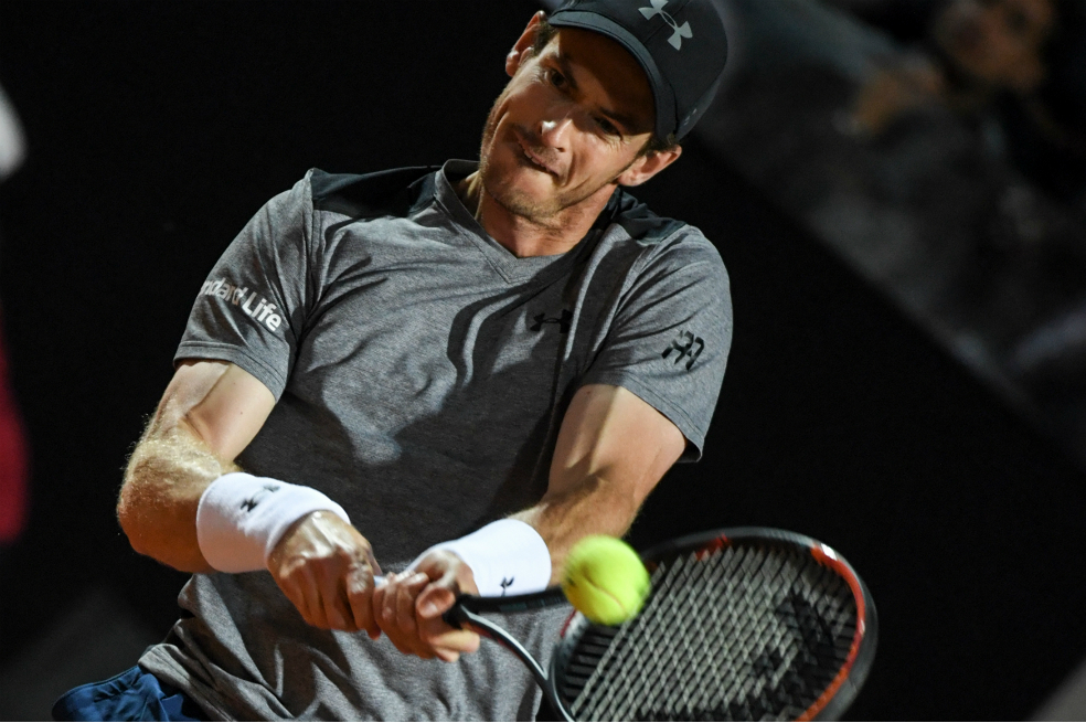 Andy Murray cayó en la primera ronda del Masters 1.000 de Roma