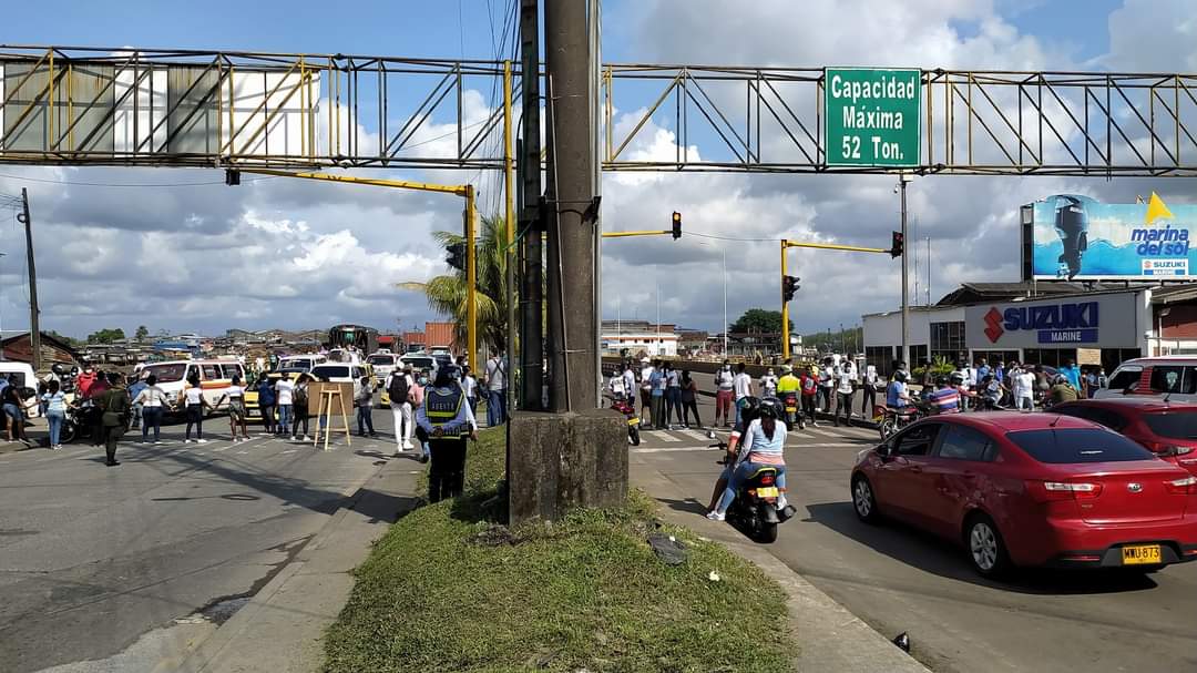 Habitantes de Buenaventura hicieron una manifestación para exigir paz en su territorio