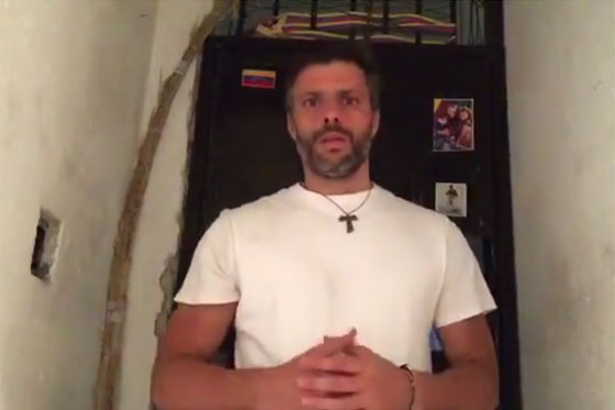 Leopoldo López comienza huelga de hambre junto a Daniel Ceballos