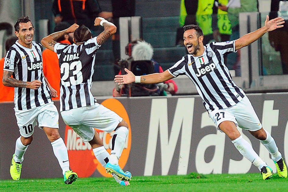 Juventus no hizo respetar su casa y es segundo del grupo B