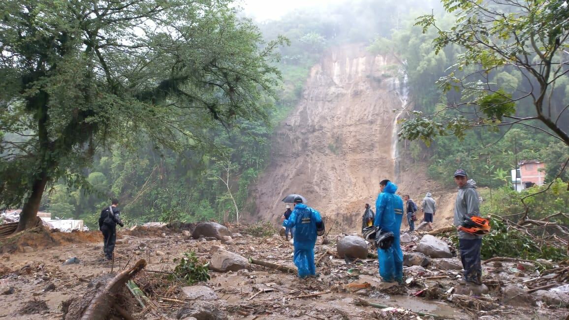 Emergencia en Dosquebradas, Risaralda, tras deslizamiento de tierra