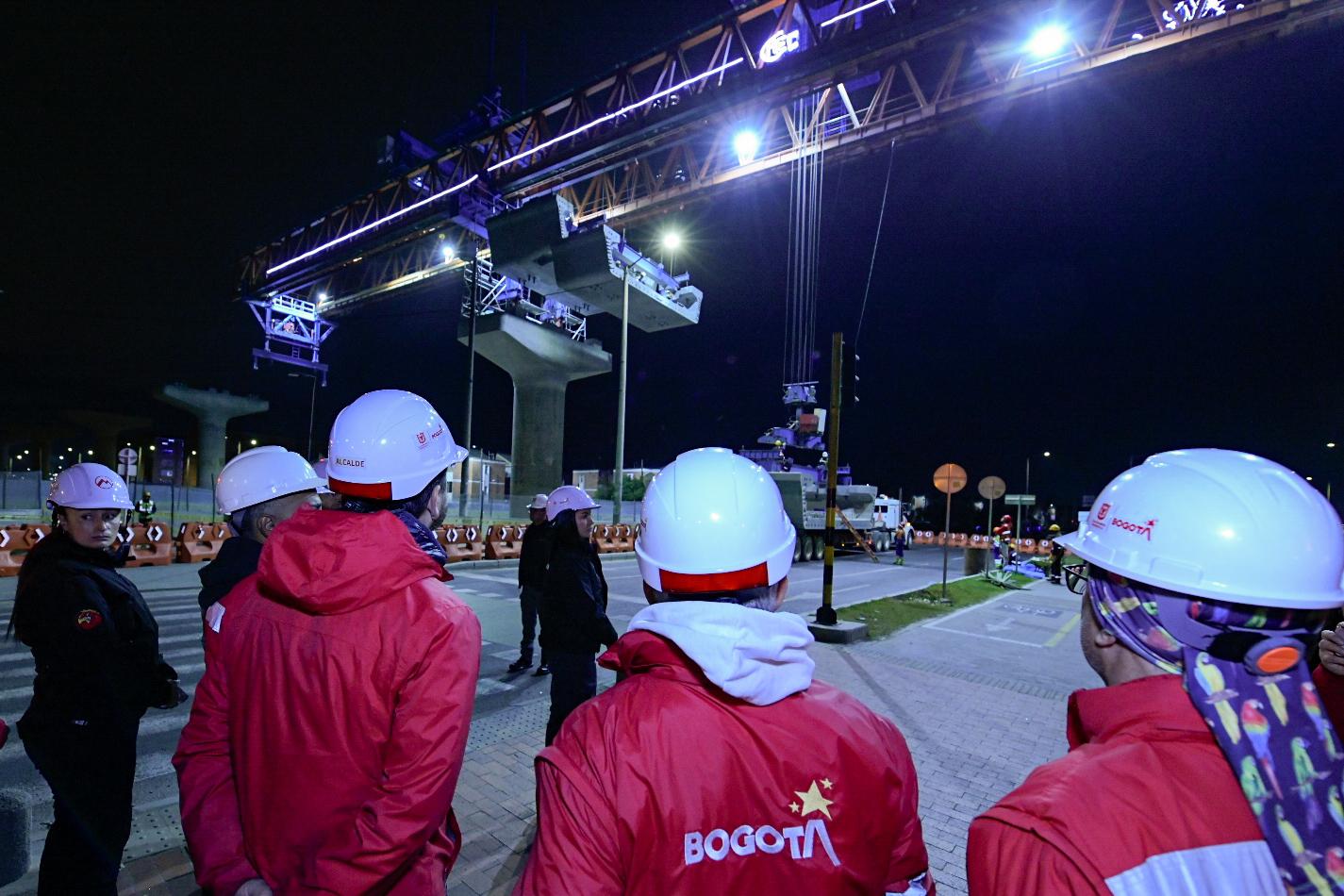 Alcalde Carlos Fernando Galán mostró nuevos avances en el Metro de Bogotá