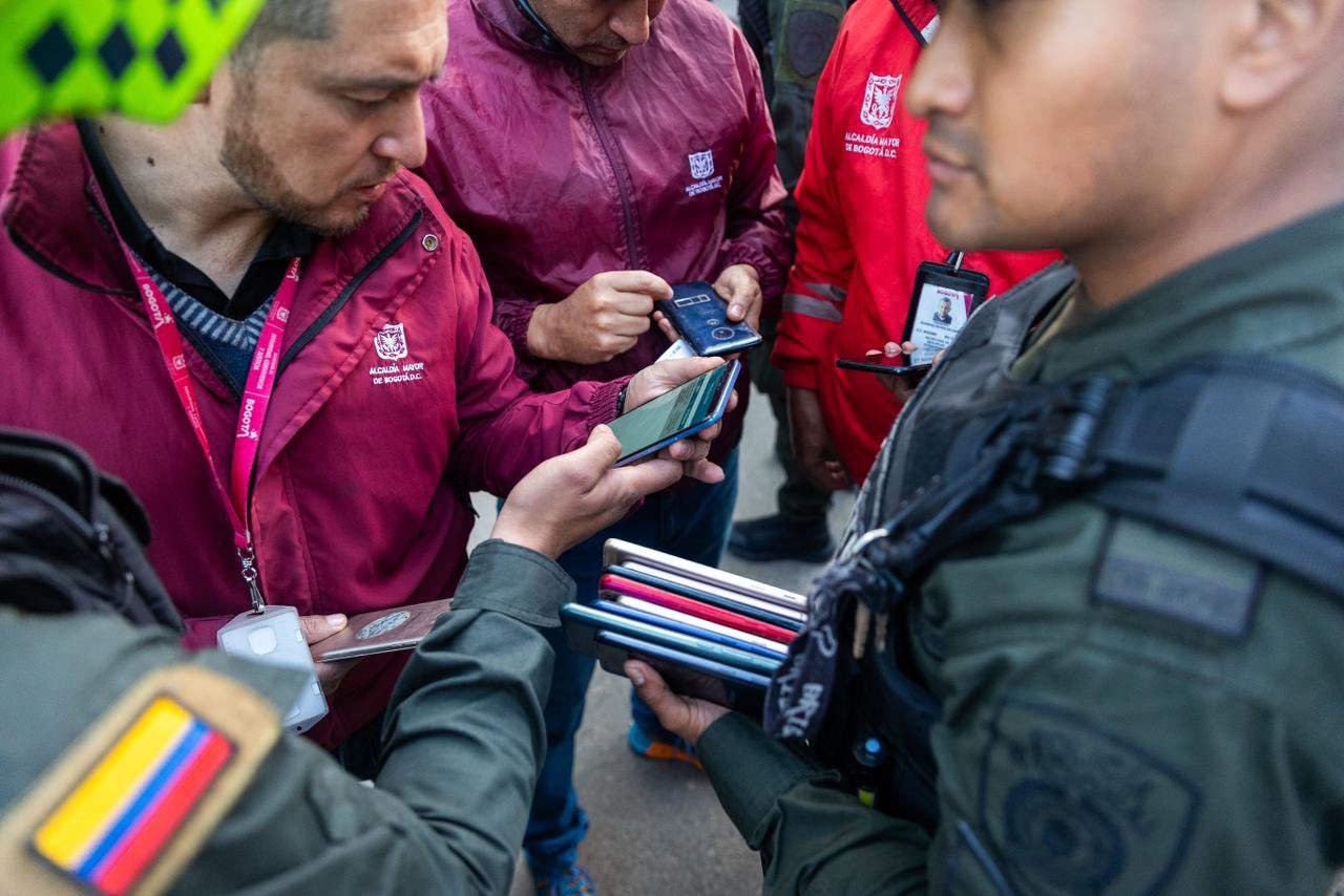 Porque nadie denunció, liberan a presuntos ladrones de celulares en Kennedy