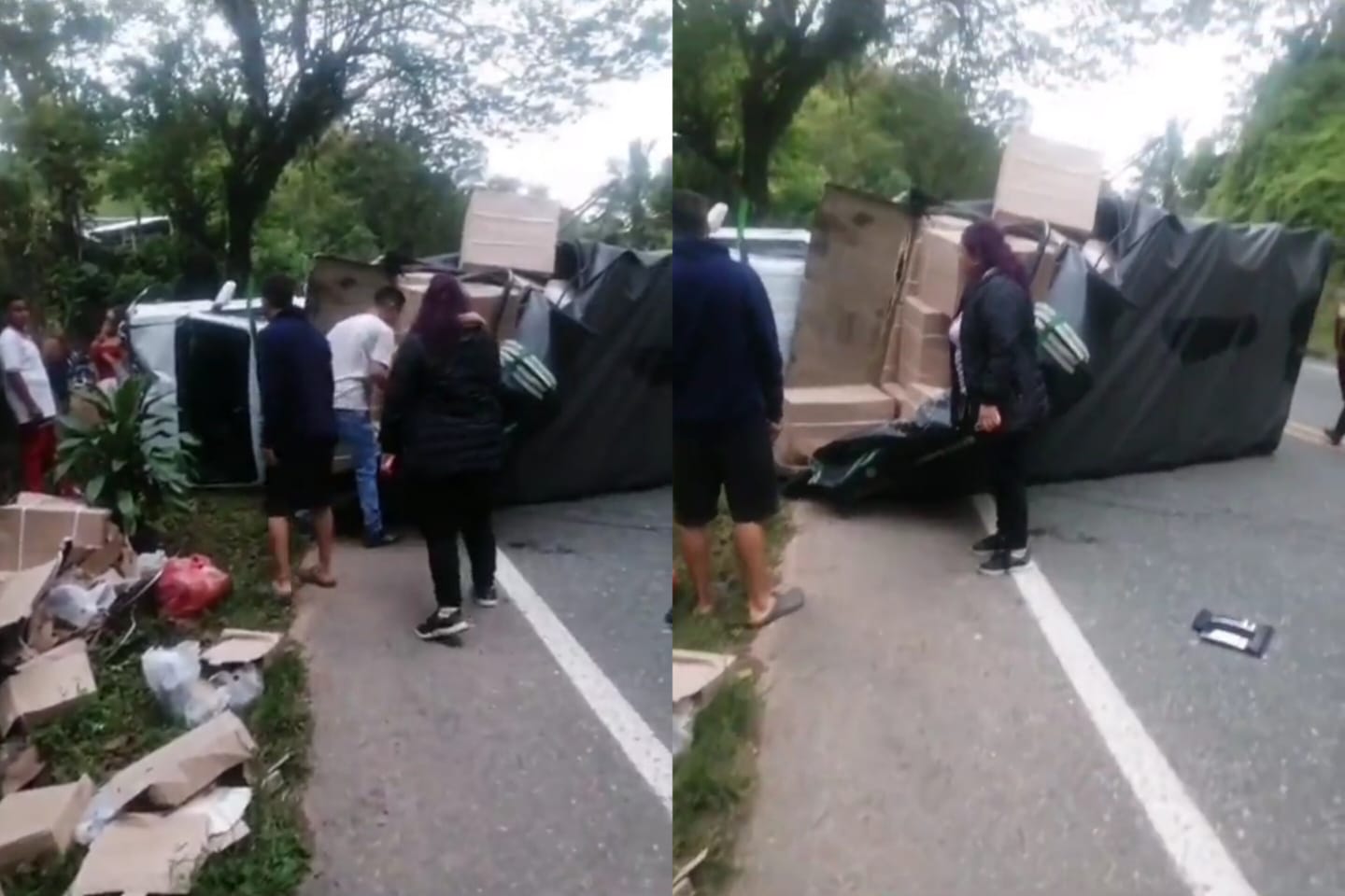 Dos niños murieron arrollados por un camión en la vía Medellín-Bogotá