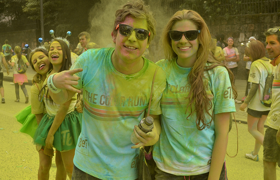 Bogotá se llenó de colores con The Color Run
