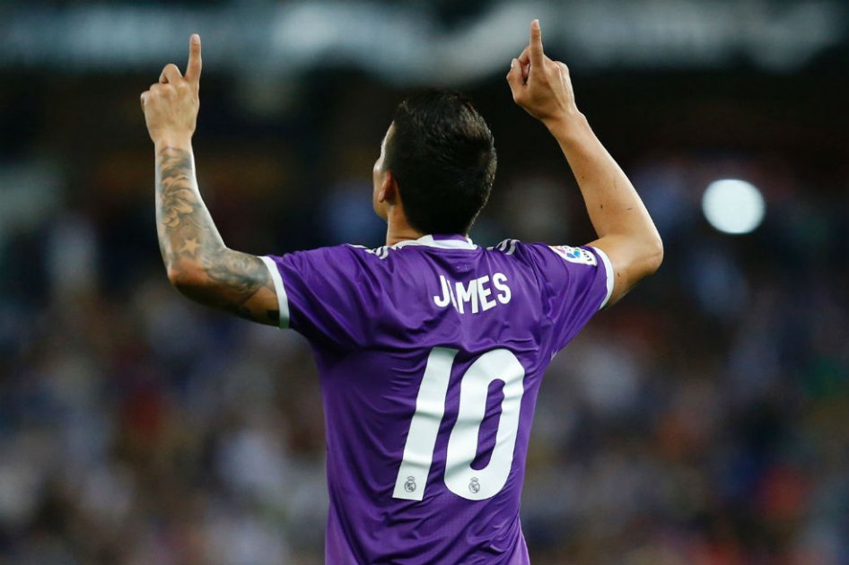 James, convocado con el Real Madrid para el partido contra Las Palmas