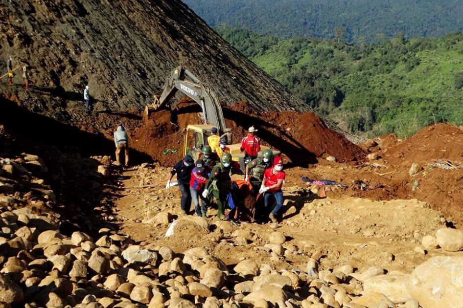 Derrumbe afectó entrada a la construcción del Túnel del Toyo
