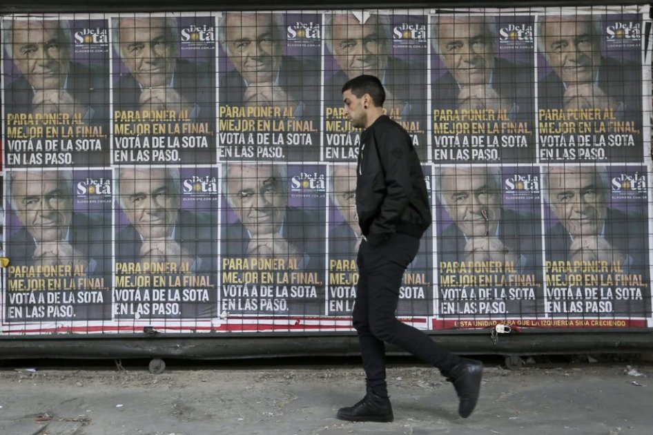 Dos hijos de la "era Menem", principales candidatos en primarias argentinas