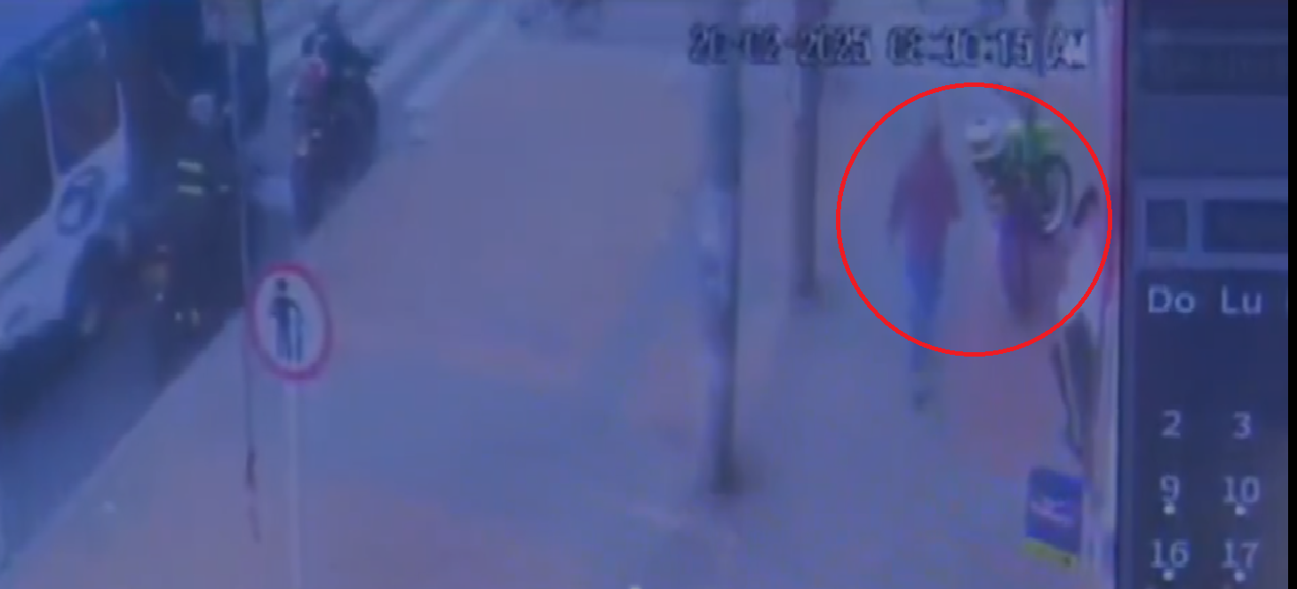 Ni la autoridad se salva: ladrón se robo una moto de la Policía en Bogotá