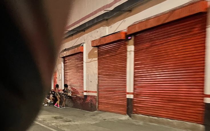 Una fotografía incógnita en la zona conocida como el “lugar de las terneritas” en el sector de San Diego en Medellín.