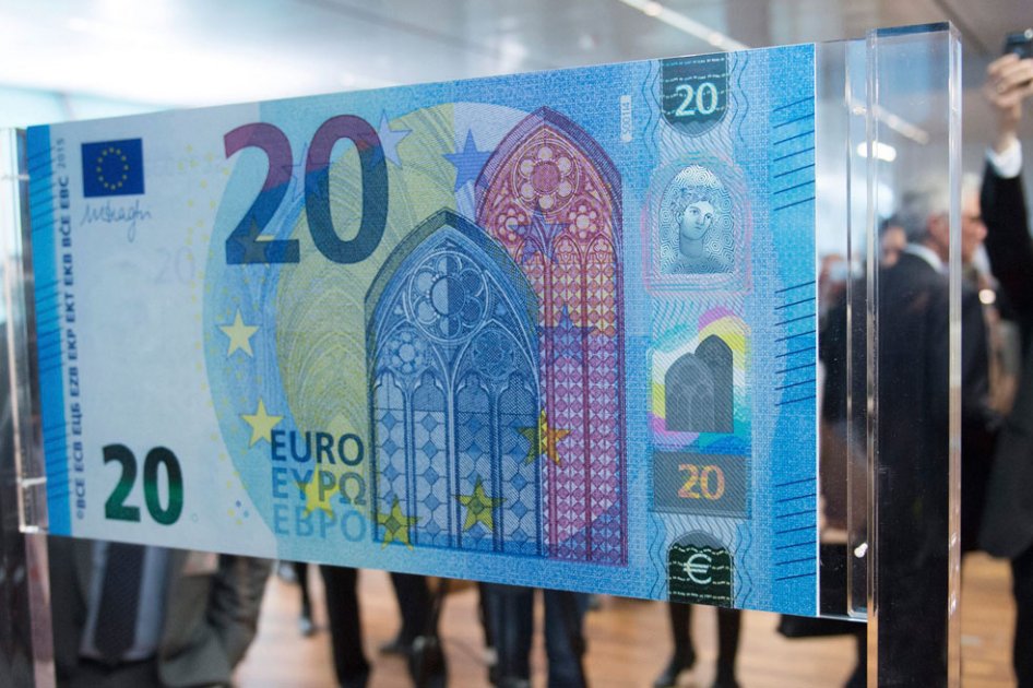 Nuevo billete de 20 euros circulará desde el 25 de noviembre