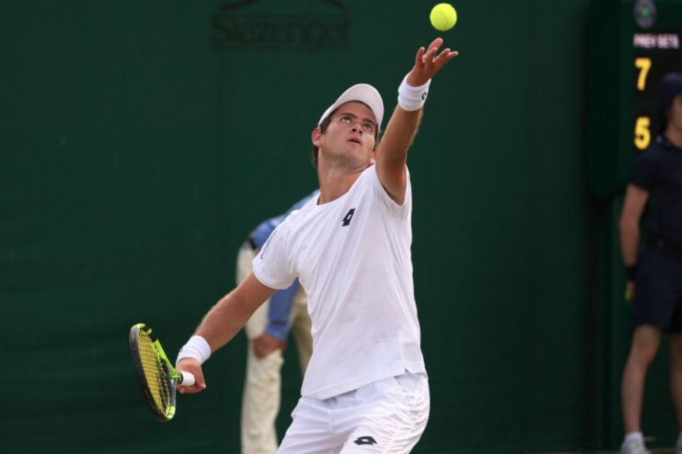 Nicolás Mejía cayó ante Jack Draper en semifinales de Wimbledon Júnior