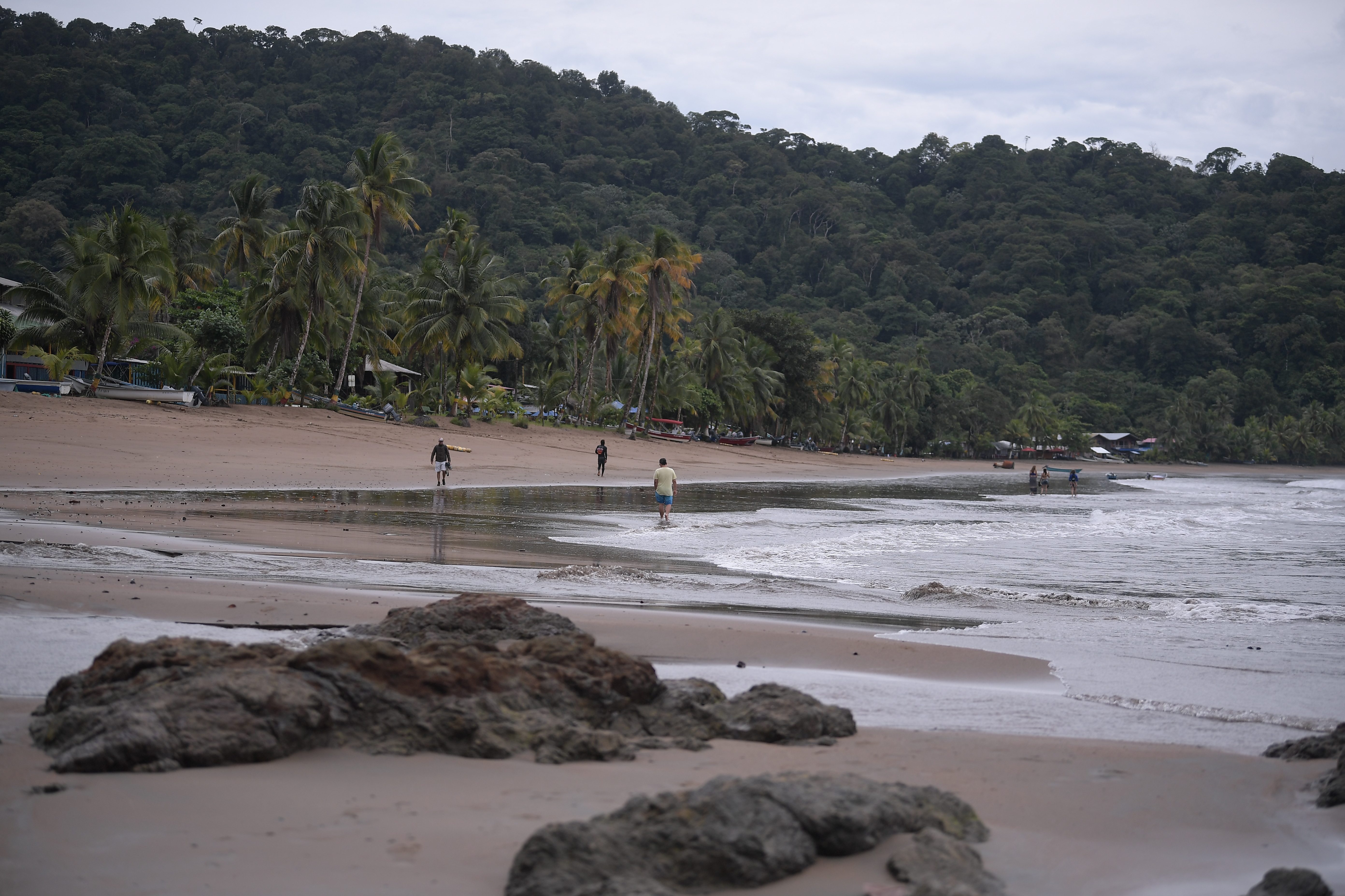 Diferentes aspectos de este corregimiento costero ubicada en el Municipio de Bahía Solano, Chocó: Playa, mar, aves, paisajes, habitantes.