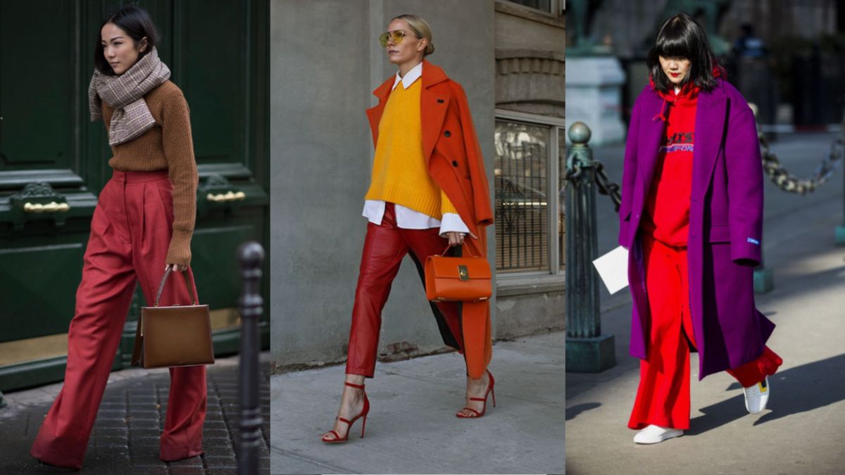 El rojo está de moda: estos son los colores que combinan en tus outfits