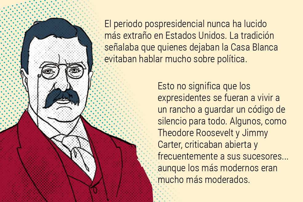 Obama y Trump: cuando los expresidentes no se quieren retirar de la política.