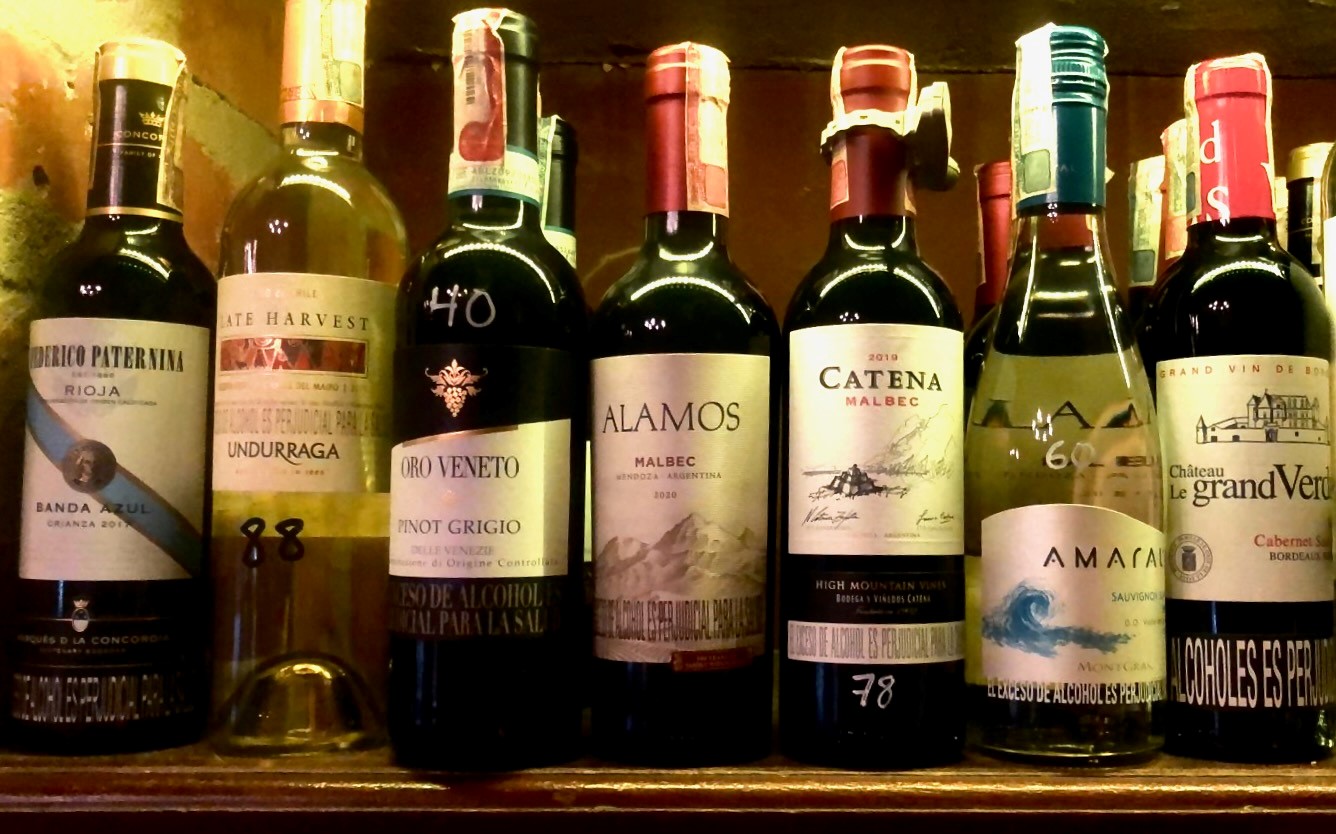 Atributos de las medias botellas
