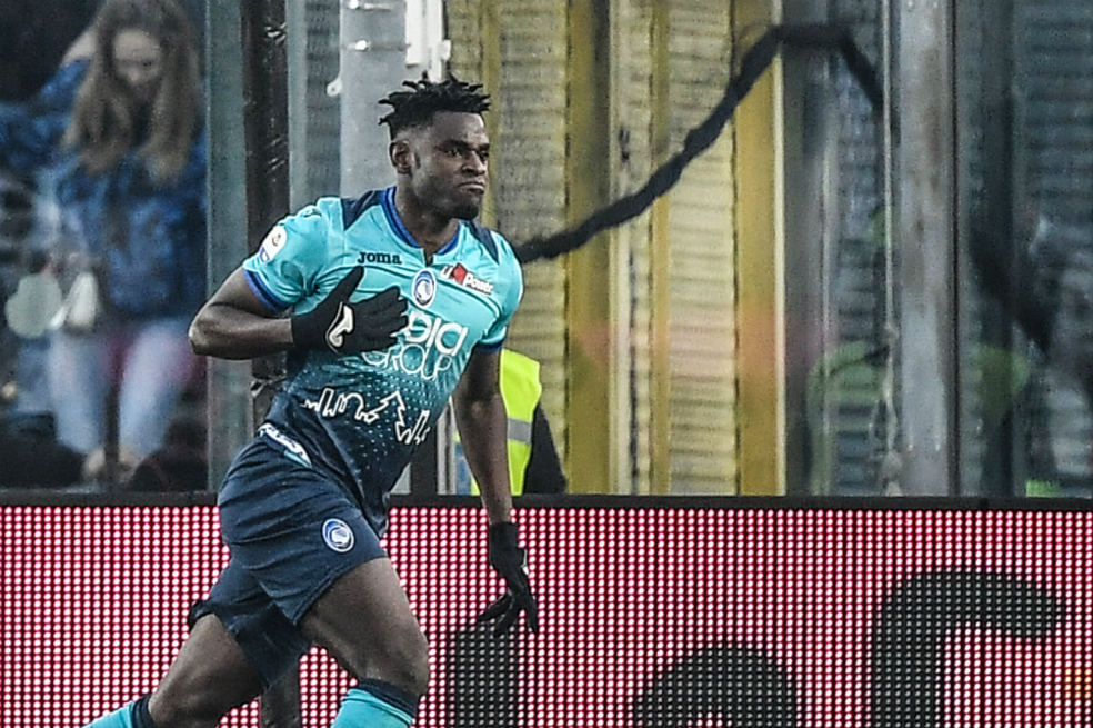 Doblete de Duván Zapata en el empate de Atalanta ante Juventus