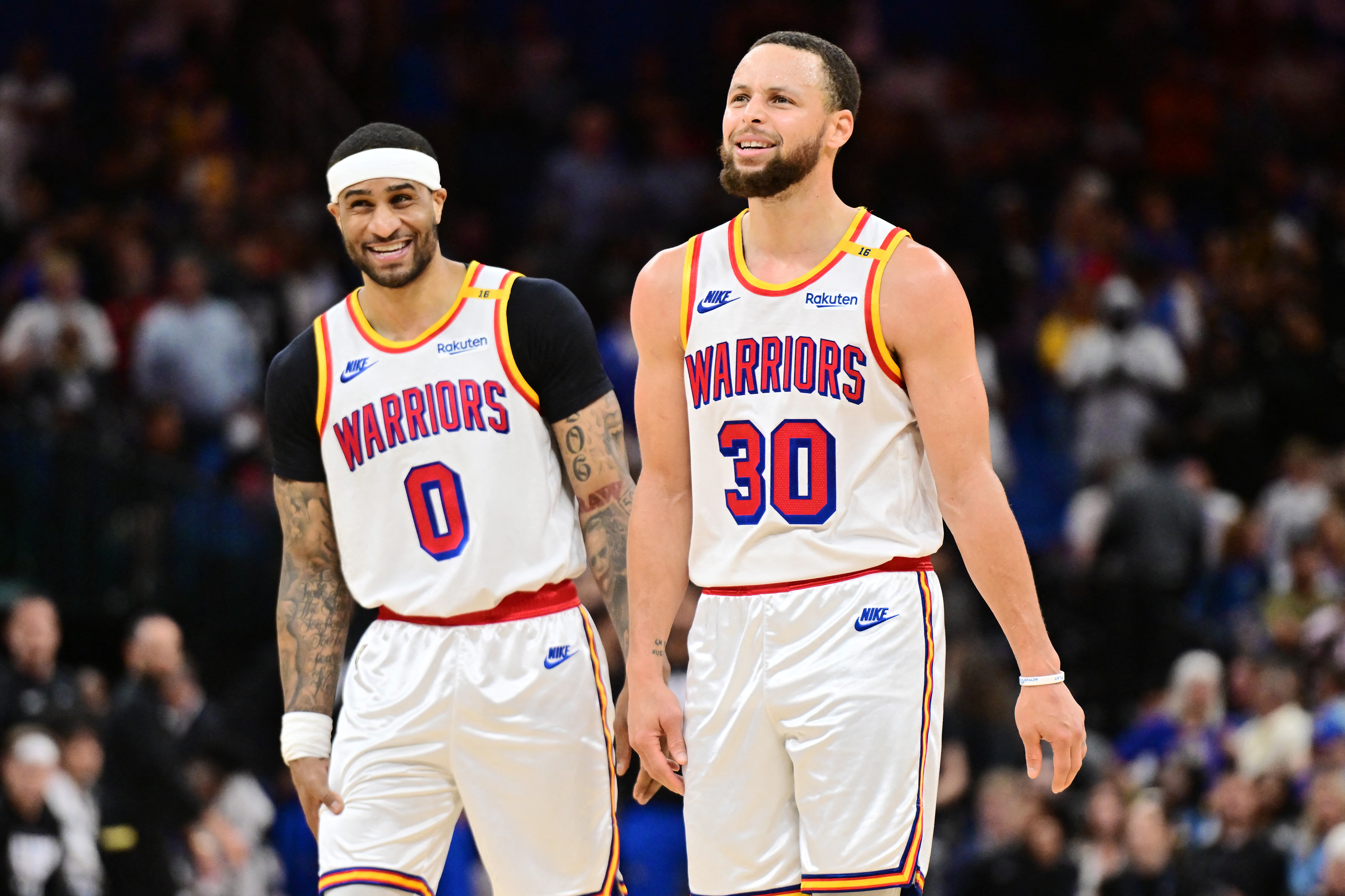 Steph Curry celebra el triunfo de Golden State.