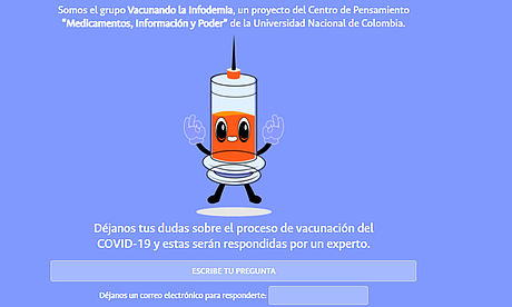 Unal crea App para “vacunarse” contra la información falsa del COVID-19