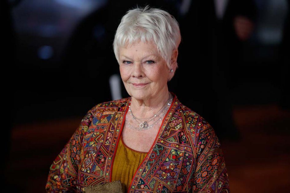 Actriz Judi Dench se hace su primer tatuaje a los 81 años