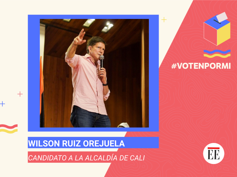 Seguridad, la prioridad de Wilson Ruiz, candidato a la Alcaldía de Cali