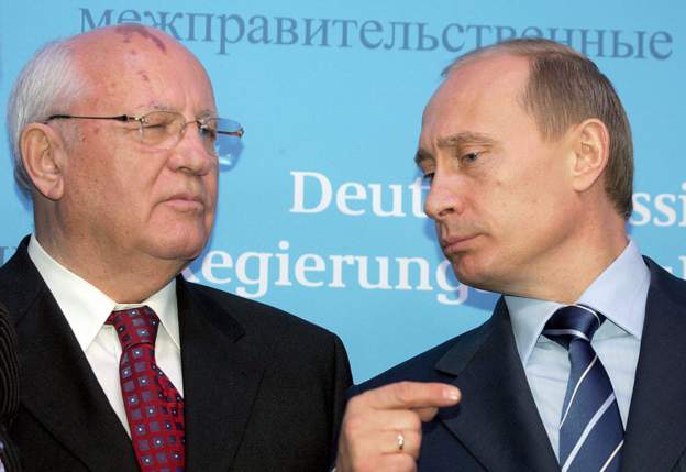 Amores y odios: así fue la relación entre Gorbachov y Putin