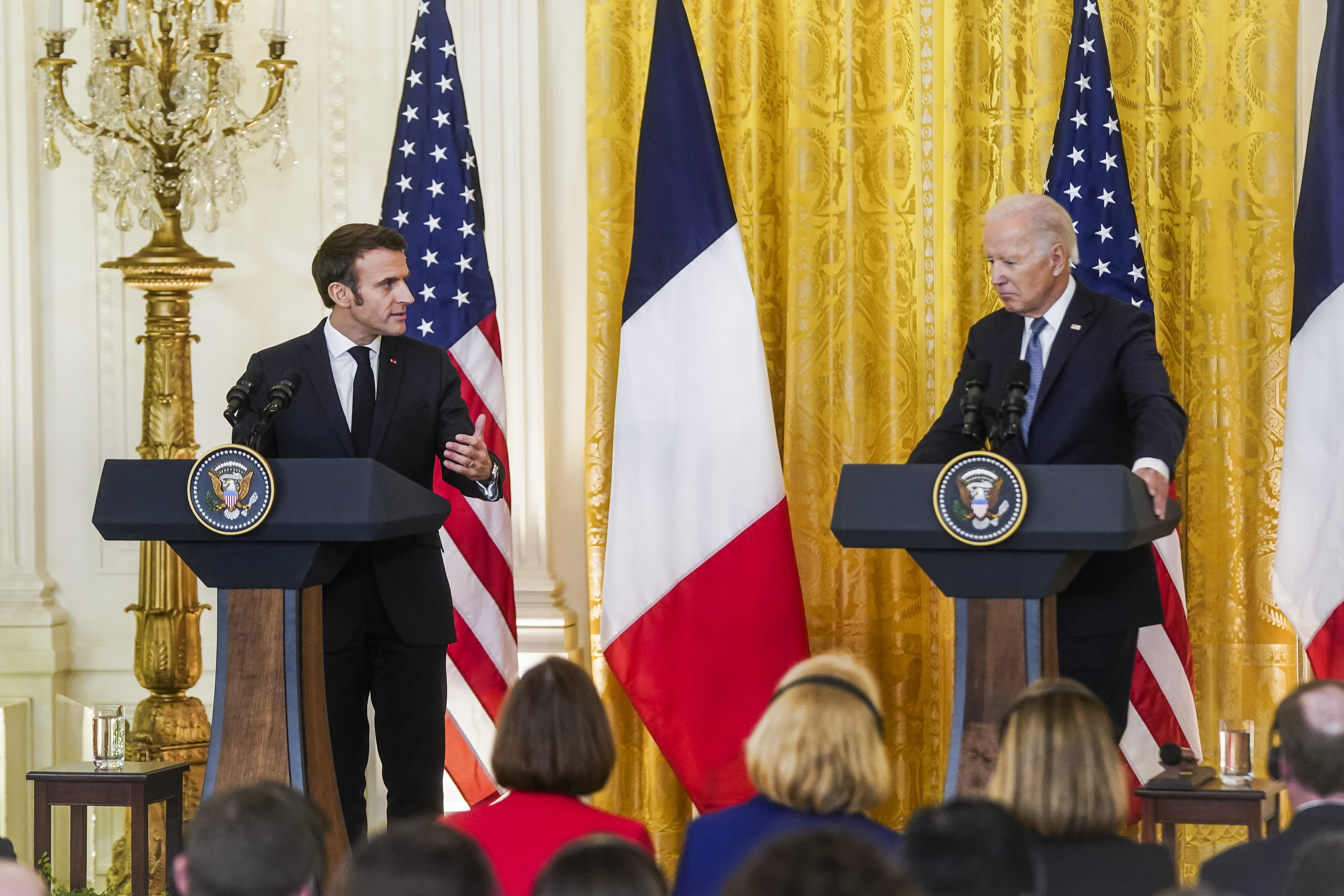 Biden y Macron hacen las paces en su reunión en Estados Unidos, ¿de qué hablaron?