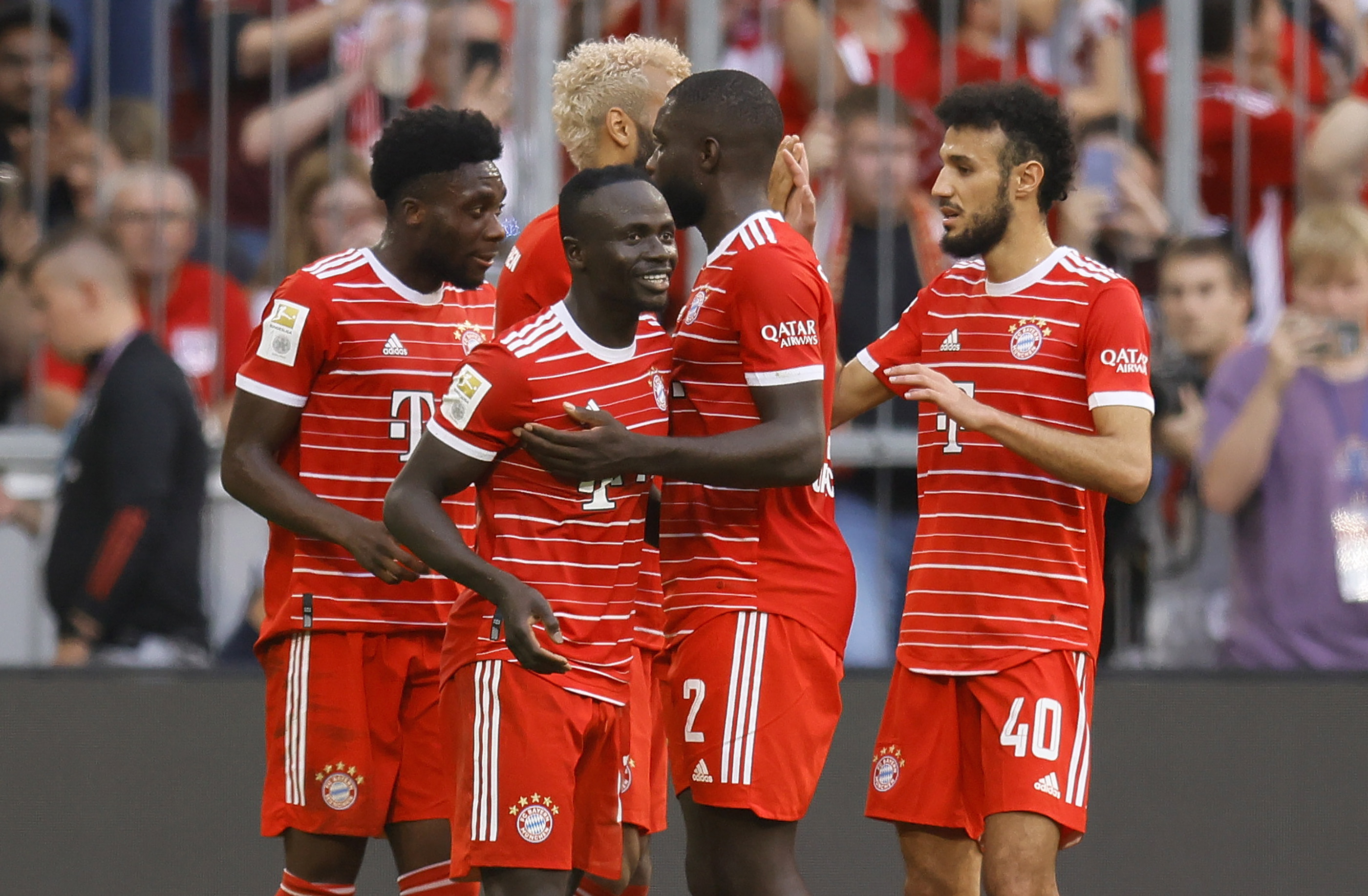 Bayern Múnich venció 6-2 al Maguncia y es líder provisional de la Bundesliga