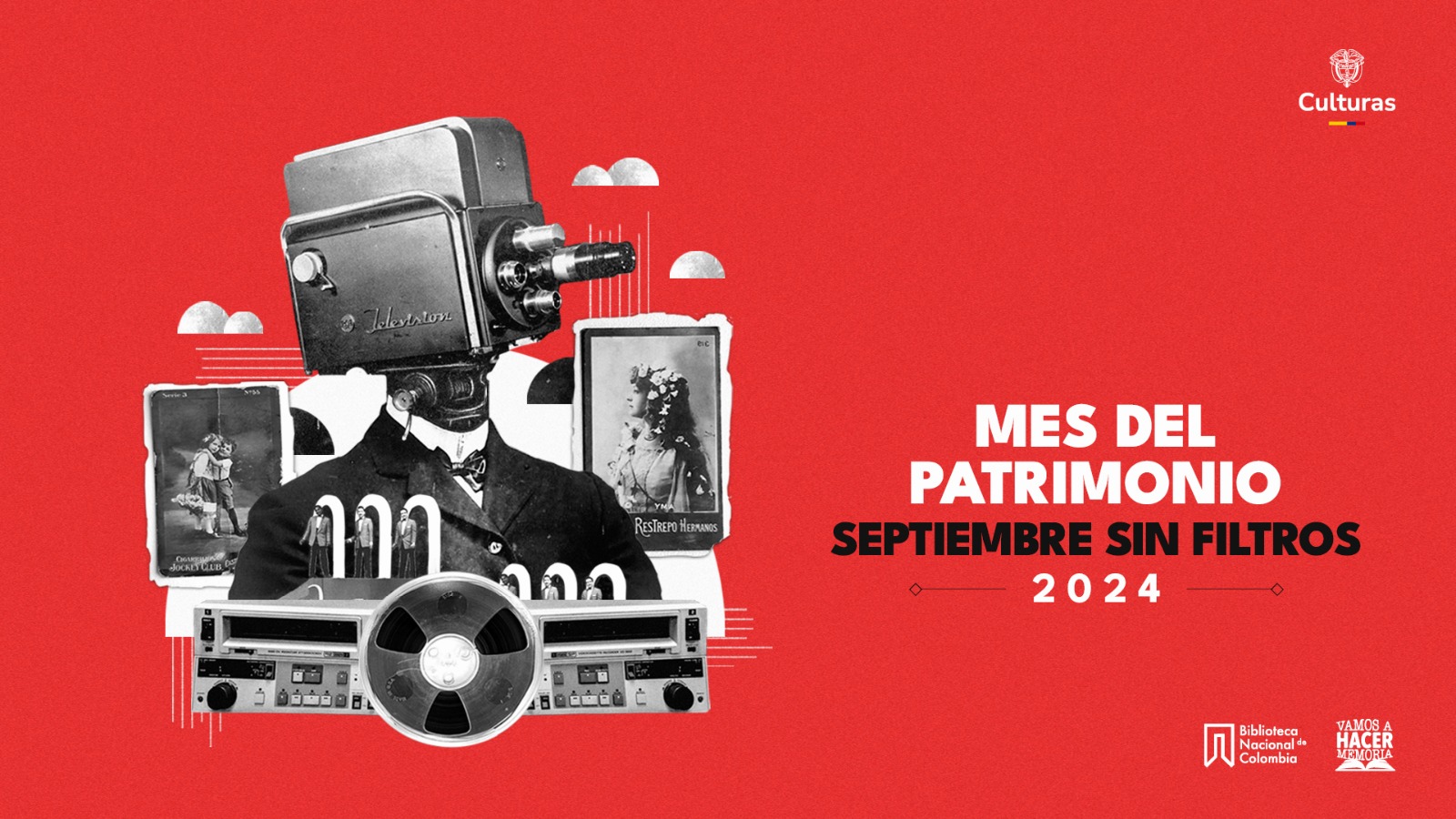 Septiembre sin filtros: así será el Mes del patrimonio en la Biblioteca Nacional