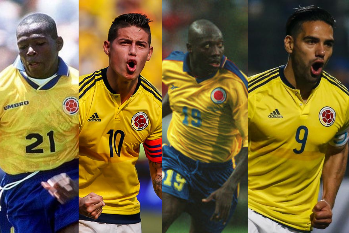 ¿El Tino, James o Falcao, quién es el mejor en la historia del fútbol colombiano?