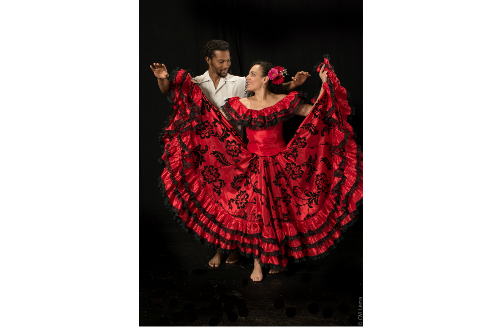 Esta nueva versión de “María Barilla” tiene 16 actores en escena. Todos desempeñan roles de canto, baile y actuación. /Cortesía Teatro La Candelaria