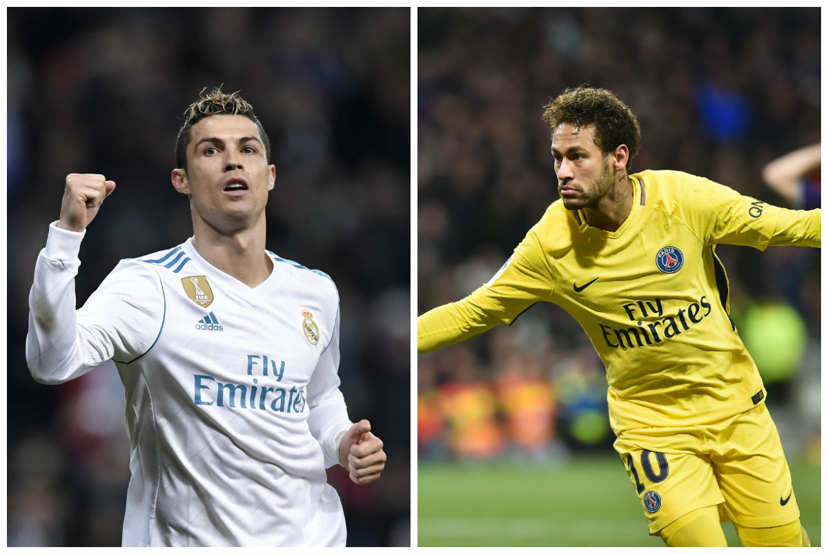 Liga de Campeones: el planeta fútbol gira alrededor del duelo Ronaldo-Neymar