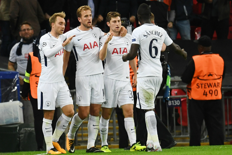 Dávinson Sánchez, titular en la victoria de Tottenham sobre Everton