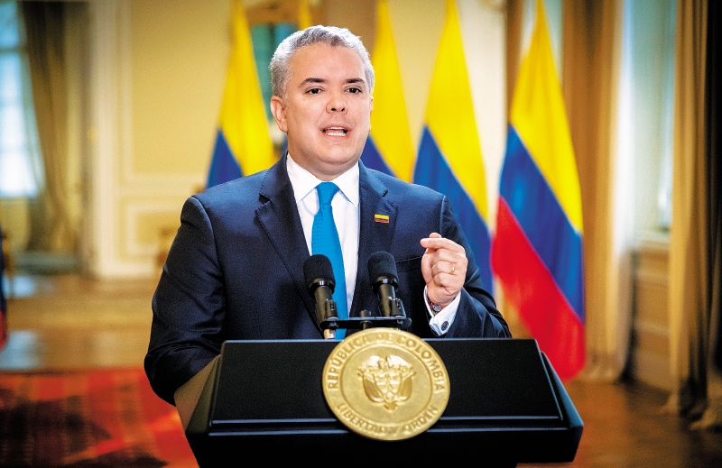 Presidente Duque: “El discurso del caos no es el discurso de Colombia”