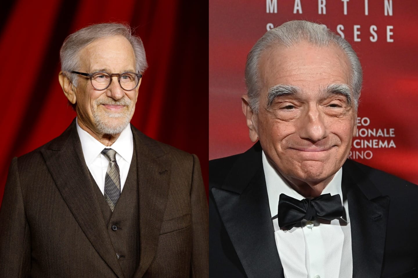 Spielberg (izq) y Scorsese (der) lideran el llamamiento que le hacen a las autoridades italianas para proteger los espacios culturales.