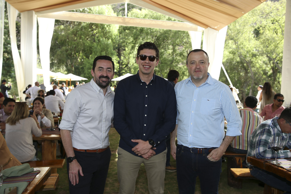 Maximiliano Pazo (Director de operaciones Highgate Perú), Ítalo Bustos (VIP Ventas & Marketing Highgate) y Andrés Rosero (Director de operaciones Highgate, Perú)