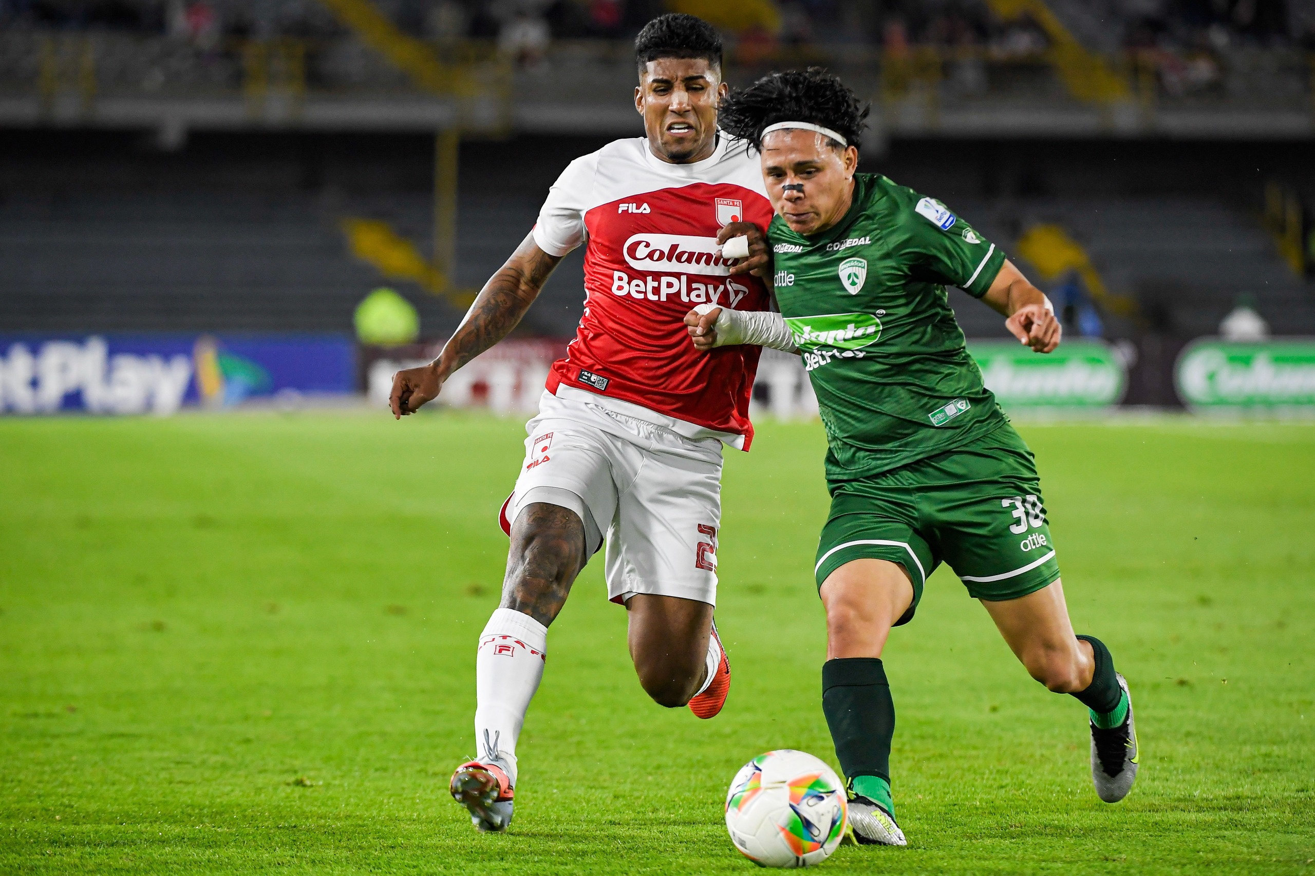 En imágenes: así se vivió el triunfo de Santa Fe contra La Equidad