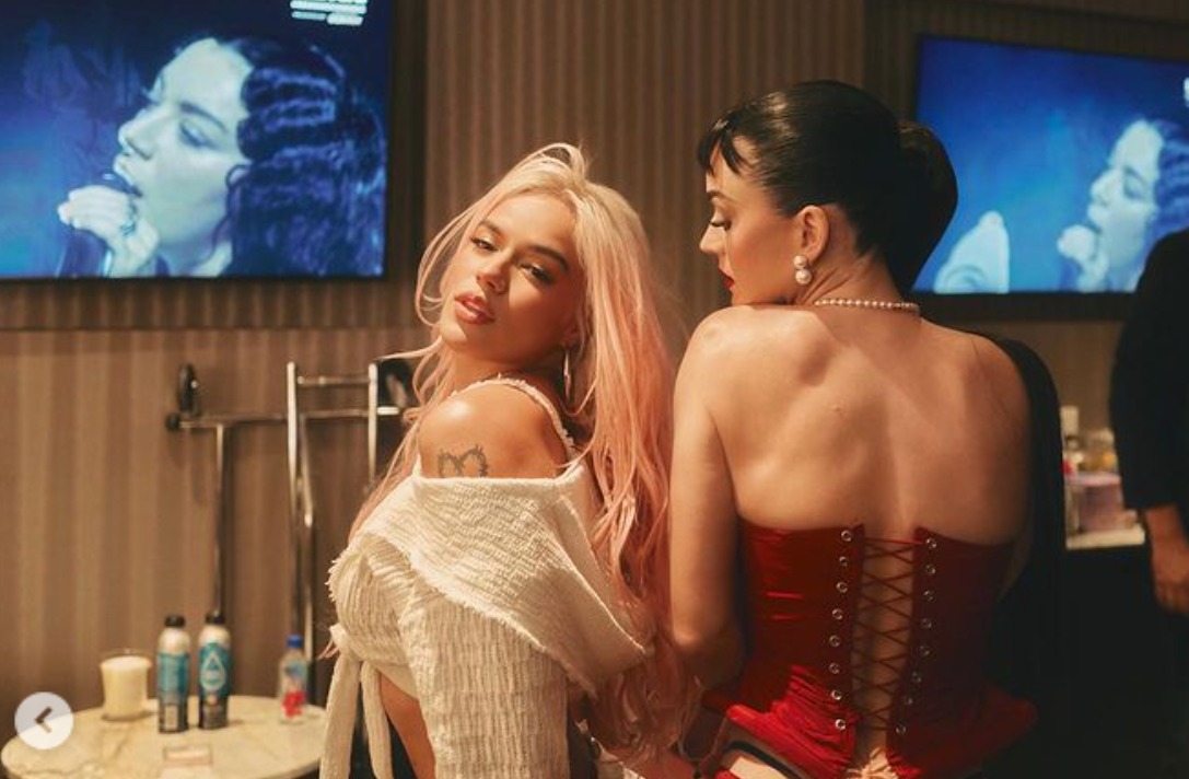 Katy Perry compartió emotivo momento con la sobrina de Karol G
