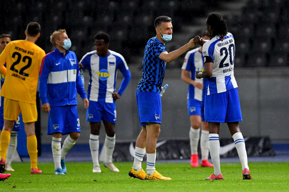 Hertha goleó a Unión Berlín en el clásico de la capital alemana