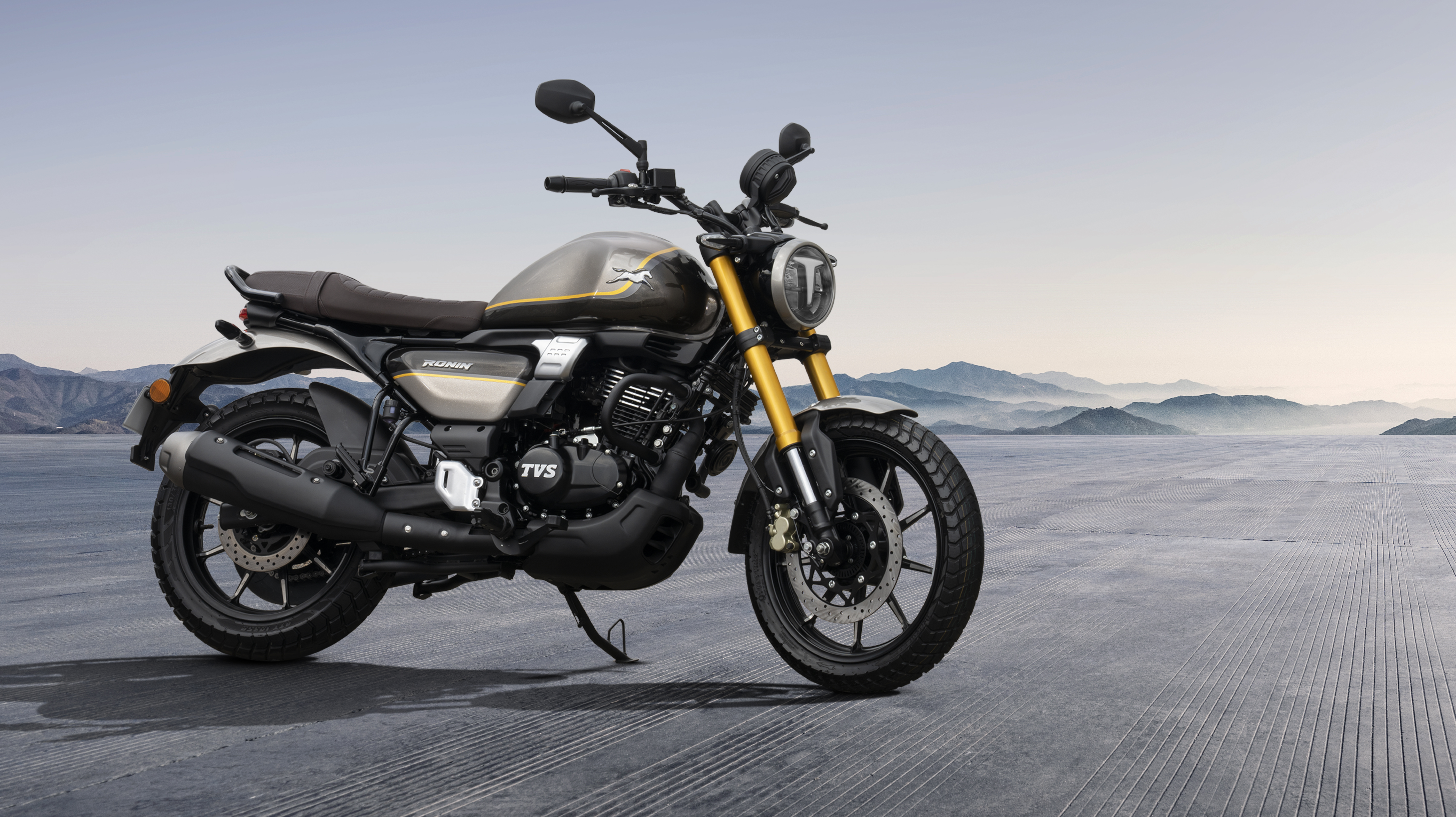 Auteco presentó la nueva TVS Ronin