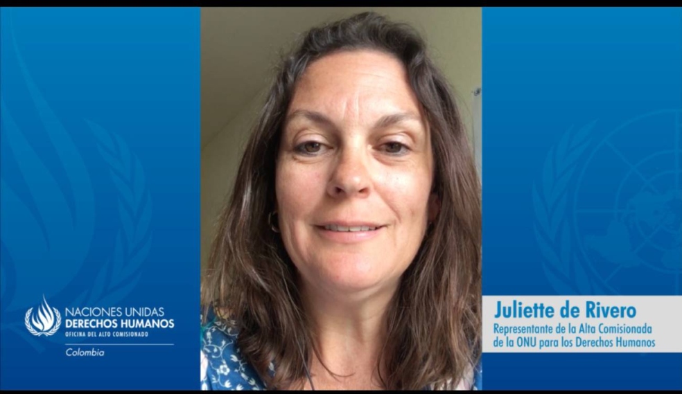 Juliette de Rivero es la nueva representante de ONU derechos humanos en Colombia