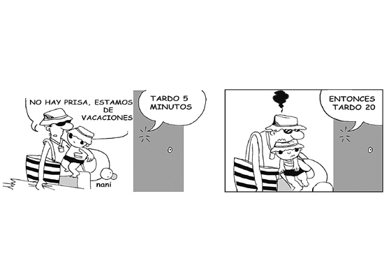 No hay prisa