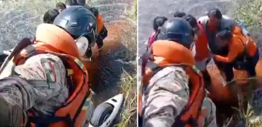 Video: cinco personas sobrevivieron 36 horas en un pantano con caimanes en Bolivia