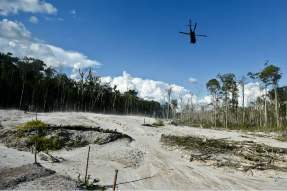‘La playa’ se extiende en la Amazonia colombiana por culpa de la minería ilegal