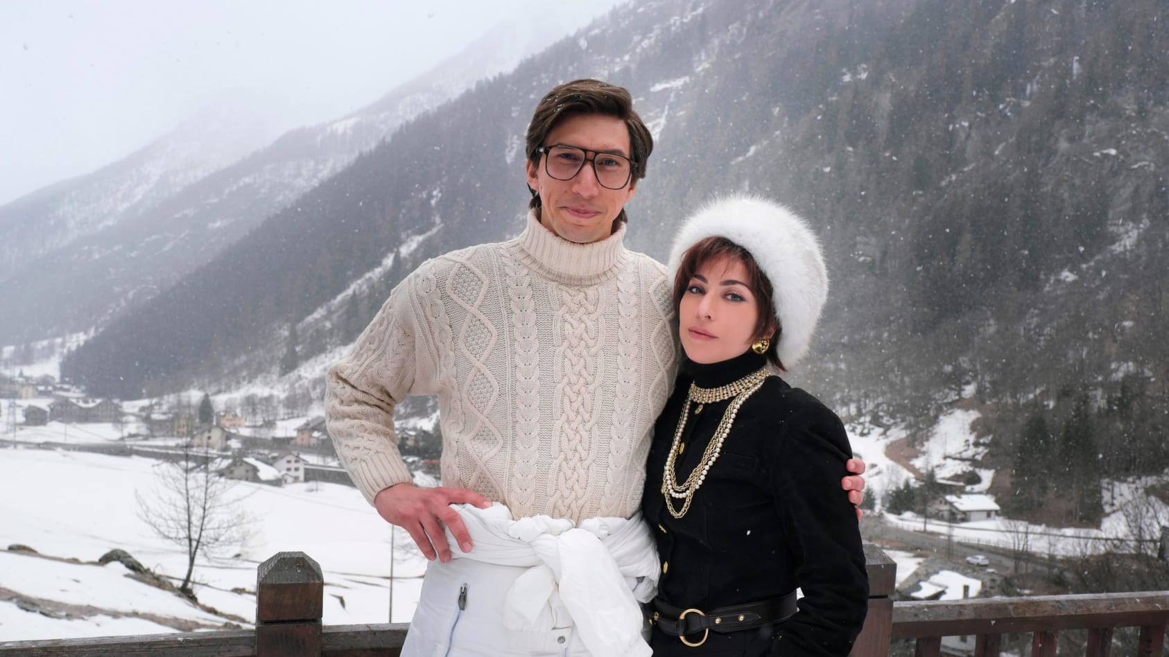 Adam Driver y Lady Gaga: primeras imágenes de “House of Gucci”