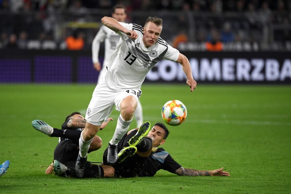 Argentina se recuperó y empató 2-2 ante Alemania